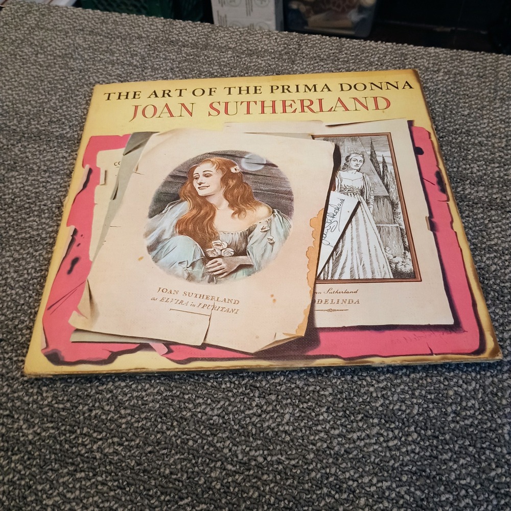Joan Sutherland The Art of the Prima Donna 2 LP Box Set London Records OSA1214